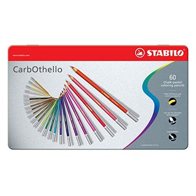 STABILO Carbothello Pastel Pencil, 60-Color Set, 1-pack (1460-6) $79 (Reg $89.00)