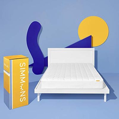 Simmons 8 Inch Hybrid Twin Medium Mattress, Coil, Motion Separation, 10-Year Limited Warranty, CertiPur-US Certified, Mattress in a Box, Built and Assembled in Canada $254.99 (Reg $299.00)