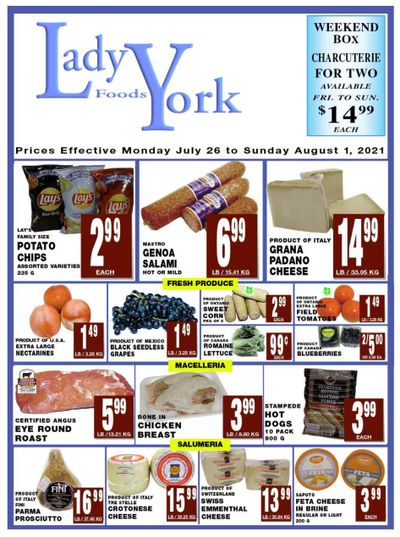 Lady York Foods Flyer July 26 to August 1