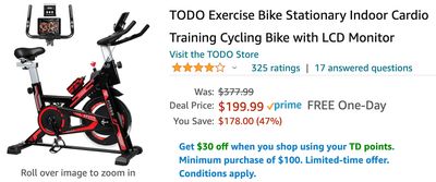 Amazon Canada Deals: Save 47% on Exercise Bike + 30% on Headphones + More Offers