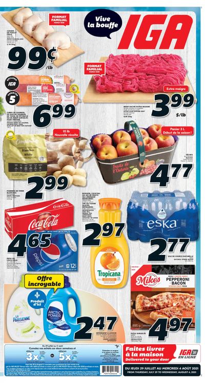IGA (QC) Flyer July 29 to August 4