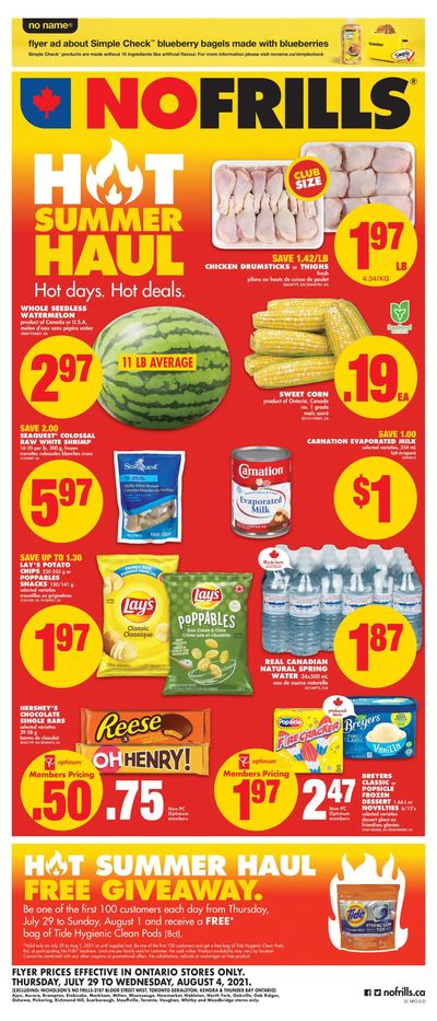 No Frills (ON) Flyer July 29 to August 4