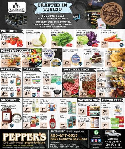 Pepper's Foods Flyer July 27 to August 2