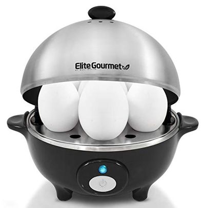 Elite Cuisine EGC-508 Maxi-Matic Egg Cooker & Egg Poacher W/ Stainless Steel Tray, Black $25.3 (Reg $27.21)