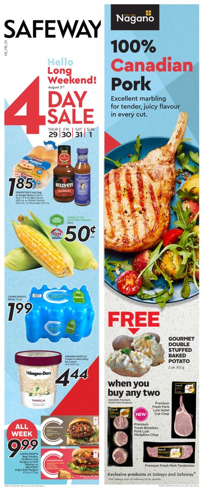 Sobeys/Safeway (SK & MB) Flyer July 29 to August 4