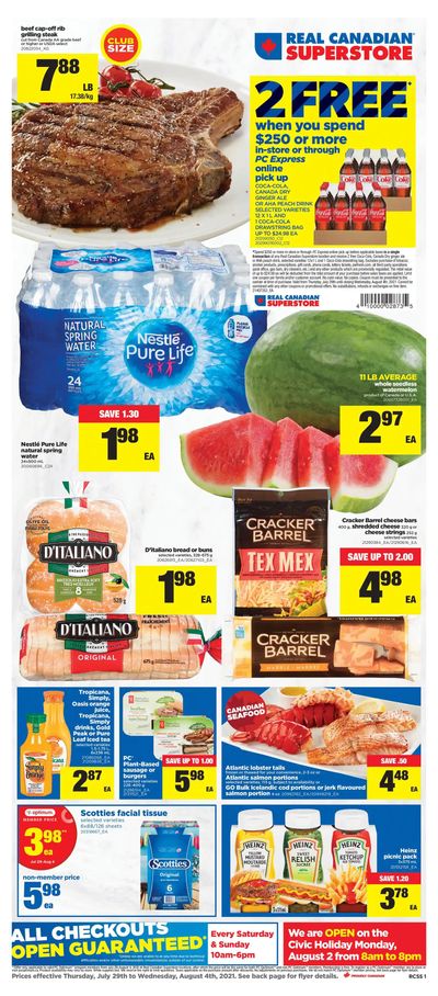 Real Canadian Superstore (ON) Flyer July 29 to August 4