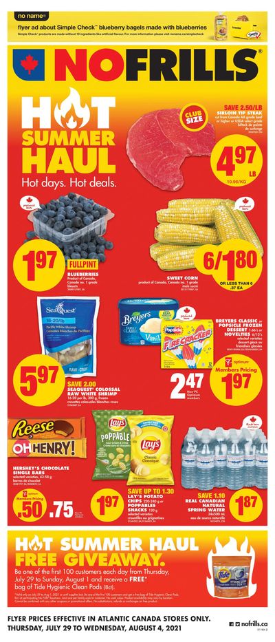 No Frills (Atlantic) Flyer July 29 to August 4