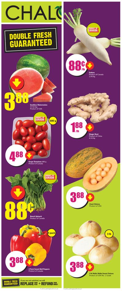 Chalo! FreshCo (West) Flyer July 29 to August 4