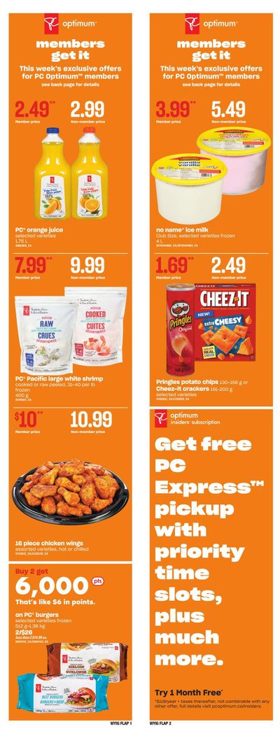 Loblaws City Market (West) Flyer July 29 to August 4