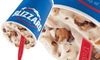 Oh Henry! Peanut Butter Blizzard at Dairy Queen