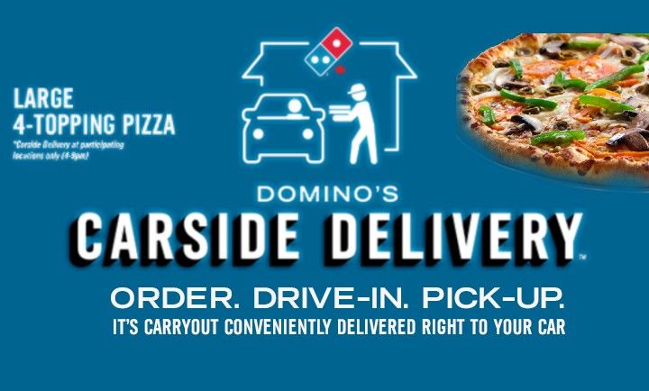 dominos carside delivery guarantee