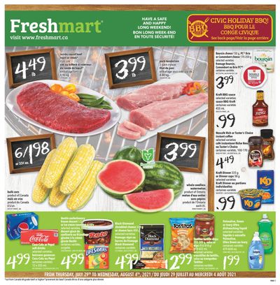Freshmart (ON) Flyer July 29 to August 4