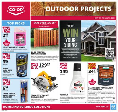 Co-op (West) Home Centre Flyer July 29 to August 4