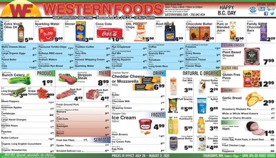 Western Foods Flyer July 28 to August 3