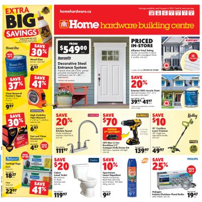 Home Hardware Building Centre (ON) Flyer July 29 to August 4 Home Hardware Building Centre (ON) Flyer July 29 to August 4