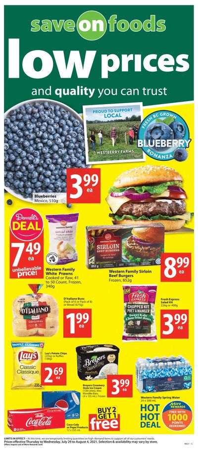 Save on Foods (SK) Flyer July 29 to August 4