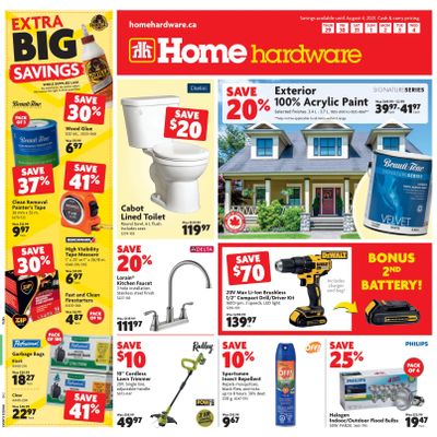 Home Hardware (Atlantic) Flyer July 29 to August 4