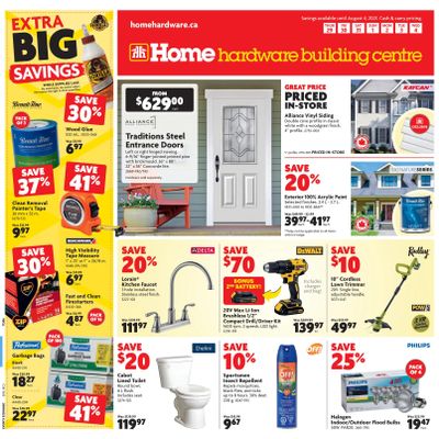 Home Hardware Building Centre (BC) Flyer July 29 to August 4