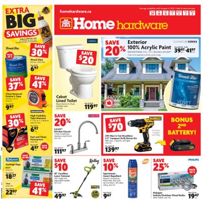 Home Hardware (BC) Flyer July 29 to August 4