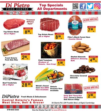 Di Pietro Food Centre Flyer July 29 to August 4