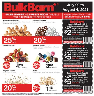 Bulk Barn Flyer July 29 to August 4