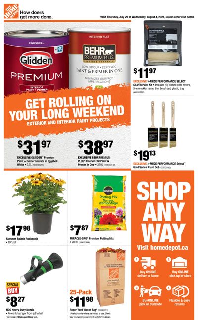 Home Depot (BC) Flyer July 29 to August 4