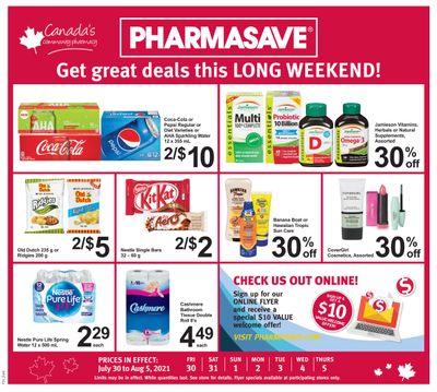 Pharmasave (ON) Flyer July 30 to August 5