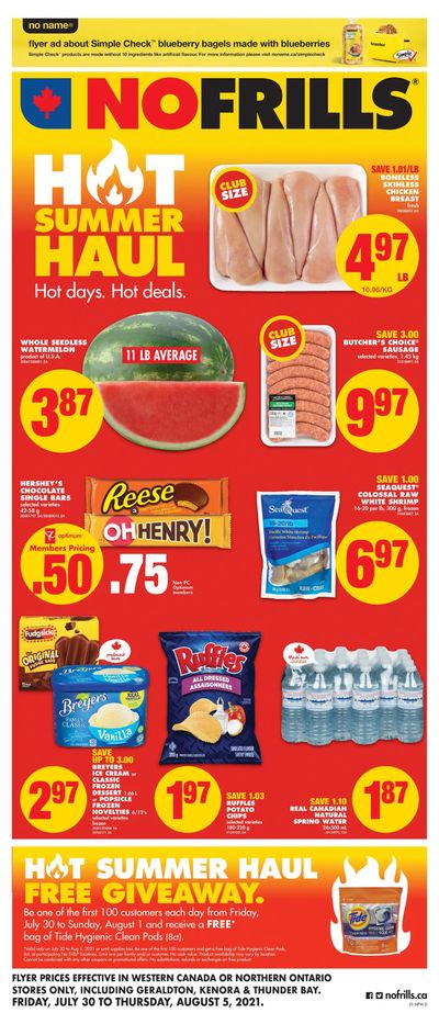 No Frills (West) Flyer July 30 to August 5