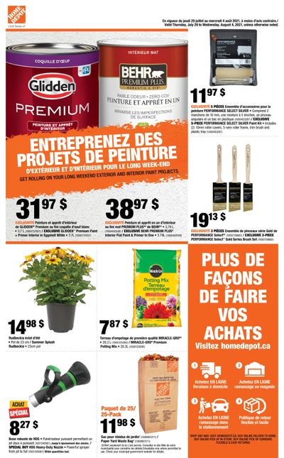Home Depot (QC) Flyer July 29 to August 4