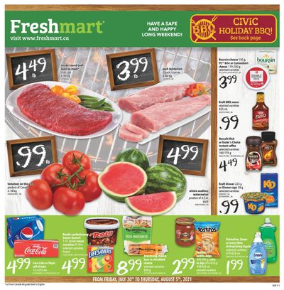 Freshmart (West) Flyer July 30 to August 5