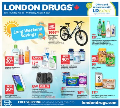 London Drugs Flyer July 29 to August 4