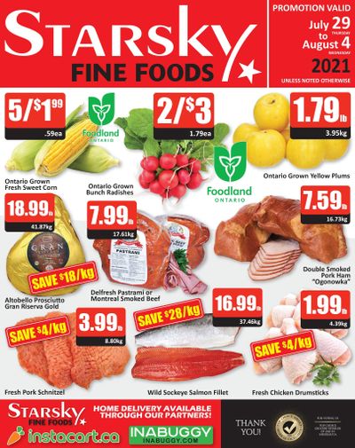 Starsky Foods Flyer July 29 to August 4