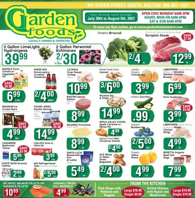 Garden Foods Flyer July 30 to August 5
