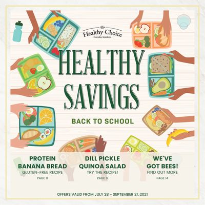 Freson Bros. Healthy Savings Flyer July 28 to September 21