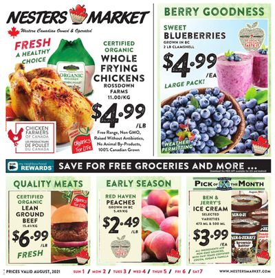 Nesters Market Flyer August 1 to 7