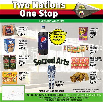 St. Mary's Supermarket Flyer July 30 to August 5