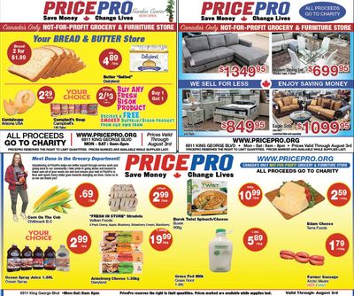 Price Pro Flyer July 28 to August 3