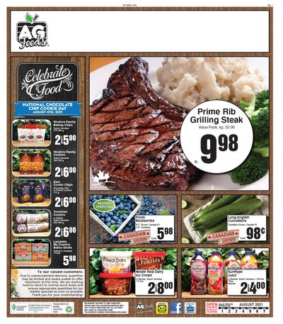 AG Foods Flyer August 1 to 7