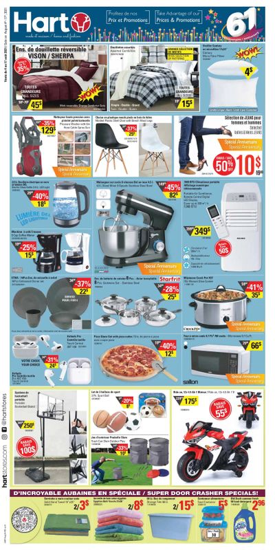 Hart Stores Flyer August 4 to 17