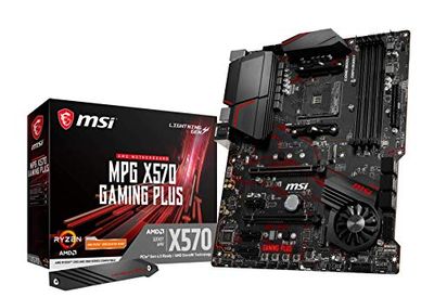MSI Performance Gaming AMD Ryzen 2ND & 3rd Gen X570 AM4 DDR4 HDMI PCIe 4 M.2 USB 3.1 CFX On Board Graphics ATX Motherboard $179.99 (Reg $204.99)