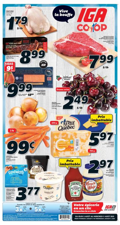 IGA (NB) Flyer August 5 to 11