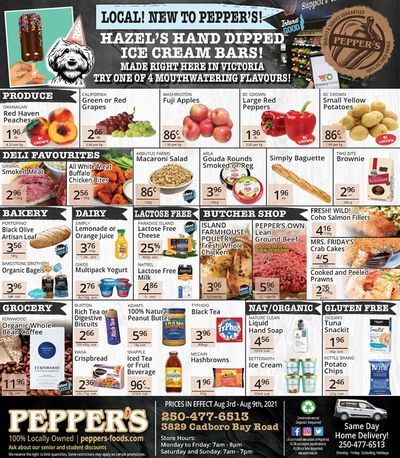 Pepper's Foods Flyer August 3 to 9