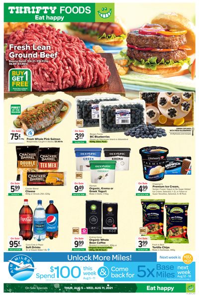Thrifty Foods Flyer August 5 to 11