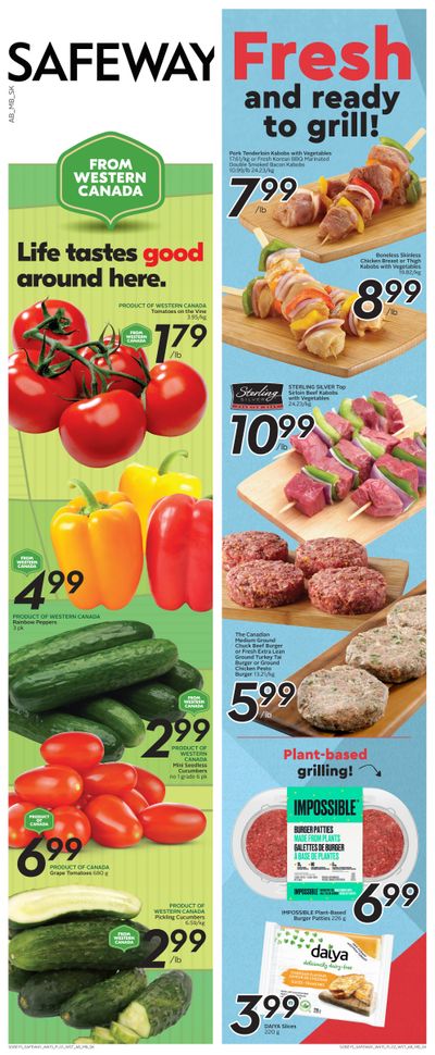 Sobeys/Safeway (SK & MB) Flyer August 5 to 11