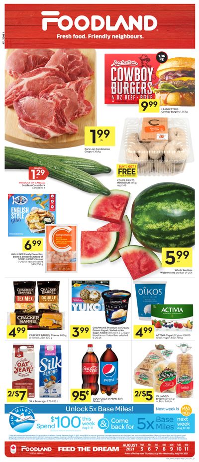 Foodland (Atlantic) Flyer August 5 to 11