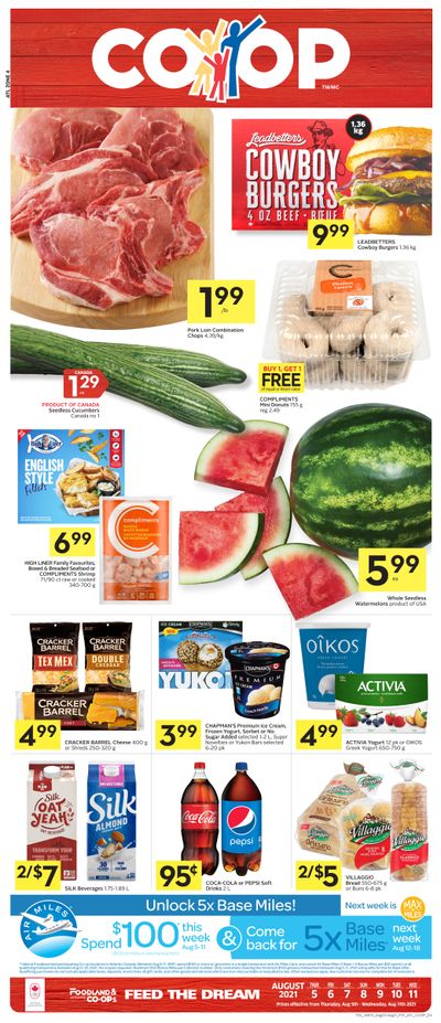 Foodland Co-op Flyer August 5 to 11