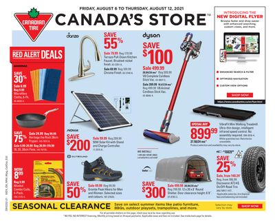 Canadian Tire (ON) Flyer August 6 to 12