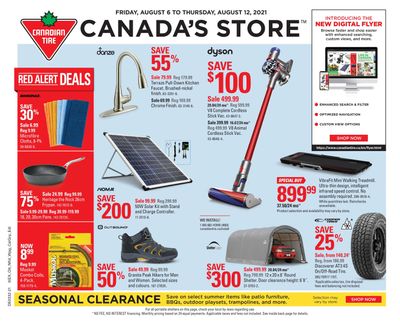 Canadian Tire (West) Flyer August 6 to 12