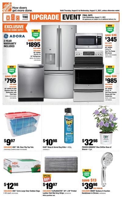 Home Depot (Atlantic) Flyer August 5 to 11 Home Depot (Atlantic) Flyer August 5 to 11