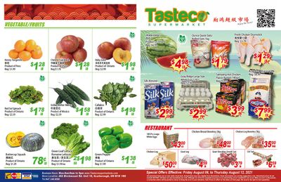 Tasteco Supermarket Flyer August 6 to 12